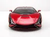 A front view of a red Lamborghini Sian FKP 37 model car on a white background. Anteprima dell’immagine prodotto