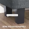 HOMCOM Sitzbank mit Stauraum, Polsterbank mit Leinenoptik, Produktbild-Vorschau 7