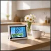 Wetterstation Funk Wetterstation Hygrometer Thermometer LCD Produktbild-Vorschau 7
