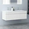 Waschtisch mit Unterschrank 120cm BERGEN Badmöbel Set Produktbild-Vorschau 2