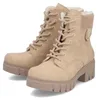 Rieker Biker Boots - Marble / Clay Syntetická koža : 40 : Náhľad obrázku produktu 16