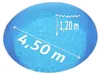 Innenhülle Ø 4,50 x 1,20 m 0,60 mm blau EB Produktbild-Vorschau 3