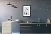 MuchoWow® MuchoWow® Gerahmtes Poster Pferd - Sand - Pastell Produktbild-Vorschau 2