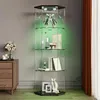 UnboxG 5-eckige Standvitrine mit LED-Beleuchtung Produktbild-Vorschau 13