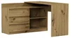 Psací stůl rohový komoda sada 120 cm FRAMIRE N-15 artisan Náhled obrázku produktu 6