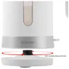 Bomann WK 5012 CB, 1,8 l, 2200 W, Weiß, Edelstahl, Produktbild-Vorschau 3