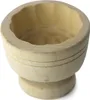 Butterform rund 30 g, aus Ahornholz, 7 cm, Motiv Glücksklee Produktbild-Vorschau 2