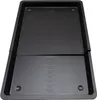 An empty black tray with measurement markings. Anteprima dell’immagine prodotto