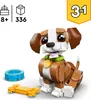 LEGO Creator 3-in-1-Set Niedliche Tiere: Verspielter Welpe Produktbild-Vorschau 2