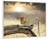 Wallario Wandbild Leopard auf Baumstamm in Afrika, Größe: Produktbild-Vorschau 2