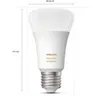 Philips Hue White ambience Starter-Set: 3 smarte Lampen E27 Produktbild-Vorschau 10