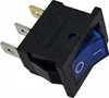 Blau Mini Wippschalter 19 x 13 mm, 6 A, 250 V 3 Pin, Wippe Produktbild-Vorschau 4