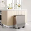 SONGMICS Mülltrenner 2 x 30,0 l silber Produktbild-Vorschau 16