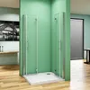 Duschkabine 76X76X185cm Duschabtrennung Dusche Duschwand Produktbild-Vorschau 5