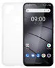 A smartphone with a clear protective case shown next to it. Produktbild-Vorschau
