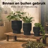 Mica Decorations Peta Bloempot op Standaard voor Buiten – Productafbeelding-voorbeeld 5