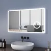 Heilmetz LED Badspiegel 100x60cm Beleuchtung Produktbild-Vorschau 4