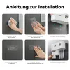 Zahnbürstenzubehör,Zahnbürstenhalter,Wandmontage mit Produktbild-Vorschau 4