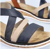 Rieker Schuhe Damen Keil Sandaletten Sandalen V3663, Produktbild-Vorschau 34