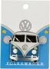 Volkswagen Bulli VW Bus T1 Blaue Emaille Pin Produktbild-Vorschau 1