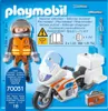 PLAYMOBIL 70051 Moto d'urgence ambulance lumineuse Voir les images du produit 9