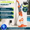 tillvex Poolsauger Orange/Anthrazit mit Akku & Produktbild-Vorschau 7