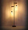 Globo Lighting Stehleuchte Metall schwarz, 2x E27 Produktbild-Vorschau 8