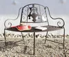 DanDiBo Gartenbank Metall Halbrund 130838 Gartenbank Produktbild-Vorschau 6