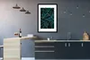 MuchoWow® Gerahmtes Poster Steine - Gold - Luxus - Muster - Produktbild-Vorschau 5
