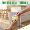 5er Set Aufkleber Etiketten Mülltonne Produktbild-Vorschau 2