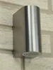 LED-Wandleuchte CTW-2 für 2x GU10 IP44 Edelstahl poliert Produktbild-Vorschau 2