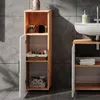 Midischrank Vicco Irma Weiß Hochglanz/Goldkraft Eiche 30 x Produktbild-Vorschau 5