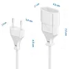 deleyCON 2m Stromkabel Verlängerung Typ-C Eurostecker Produktbild-Vorschau 6