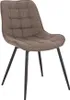 HOME DELUXE - Polsterstuhl IKALO 6er Set - Farbe: Grau / Produktbild-Vorschau 6