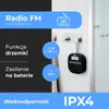 Radio FM Wodoodporne IPX4 Kompaktowe Zegar Funkcje drzemki Podgląd zdjęcia produktu 11