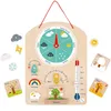 Tooky Toy Educational Montessori Box Puzzle Abacus Weather Produktbild-Vorschau 20