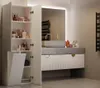 Mobile bagno BDW, cesto portabiancheria, 4 ante Anteprima dell’immagine prodotto 5