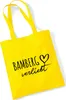 Huuraa Jutebeutel Bamberg verliebt 10 Liter Yellow Produktbild-Vorschau 1