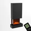 GLOW FIRE Elektrokamin 'Hölderlin Hoch'| Wasserdampf Kamin Produktbild-Vorschau 2