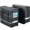Fahrradtasche Doppel Tasche Fahrrad 35L Wasserabweisend PVC Produktbild-Vorschau 1