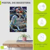 ARTland Poster Lewis Hamilton alias LH44 Größe: 80x120 cm Produktbild-Vorschau 2