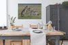 MuchoWow® Poster Spielende Zebras 120x90 cm - Wandbild Produktbild-Vorschau 4