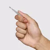 TWEEZERMAN Mini Pinzette schräg für Augenbrauen, Edelstahl, Produktbild-Vorschau 5