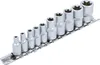 BGS Steckschlüssel-Einsatz-Satz E-Profil 10-tlg. Produktbild-Vorschau 1