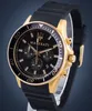 A close-up studio shot of a gold and black Maserati watch. Produktbild-Vorschau