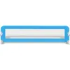 vidaXL Kleinkind Bettschutzgitter 2 Stück Blau 150 x 42 cm Produktbild-Vorschau 4