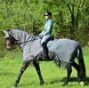Busse Ausreitdecke MOSKITO-FRANSEN III grau anthrazit , Produktbild-Vorschau 2