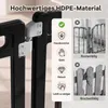 COSTWAY, jaula plegable para cachorros, valla para perros Vista previa de la imagen del producto 4