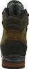 The back view of a brown hiking boot. Podgląd zdjęcia produktu