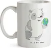 Mr. & Mrs. Panda Tasse Touristikkaufmann Herz - Weiß - Produktbild-Vorschau 3